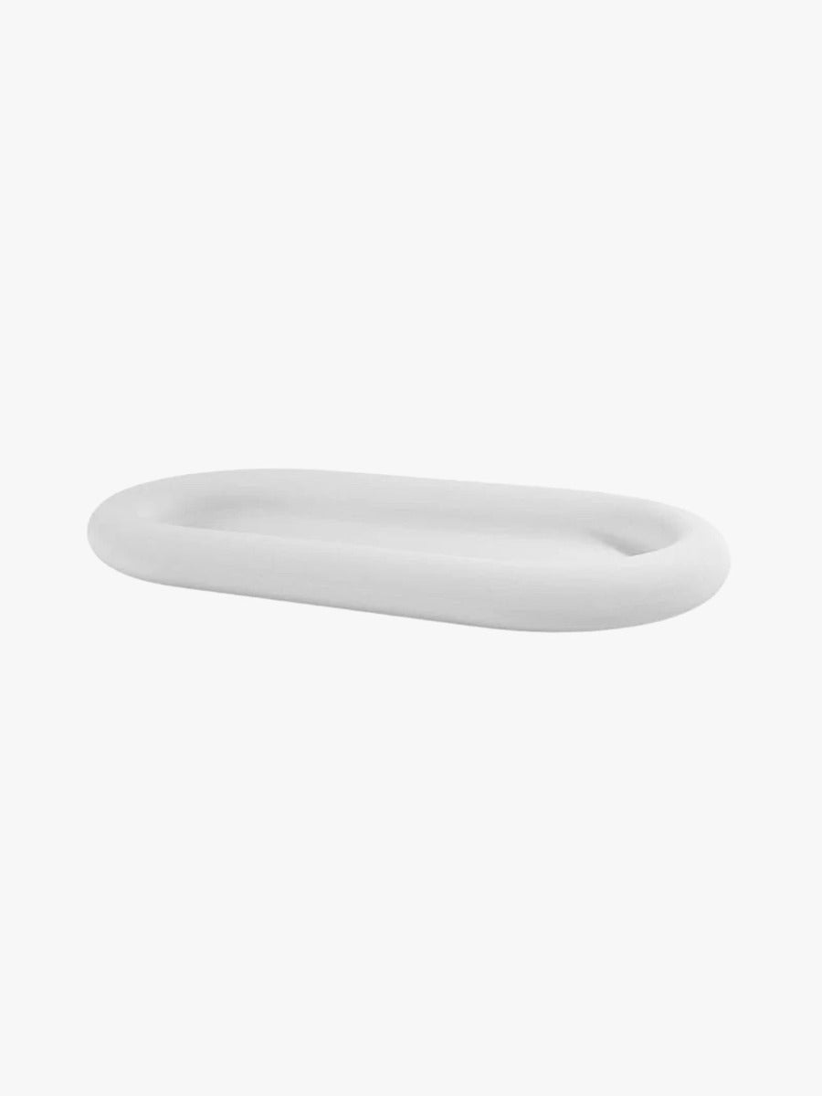 Bubble Silicone Tray in White