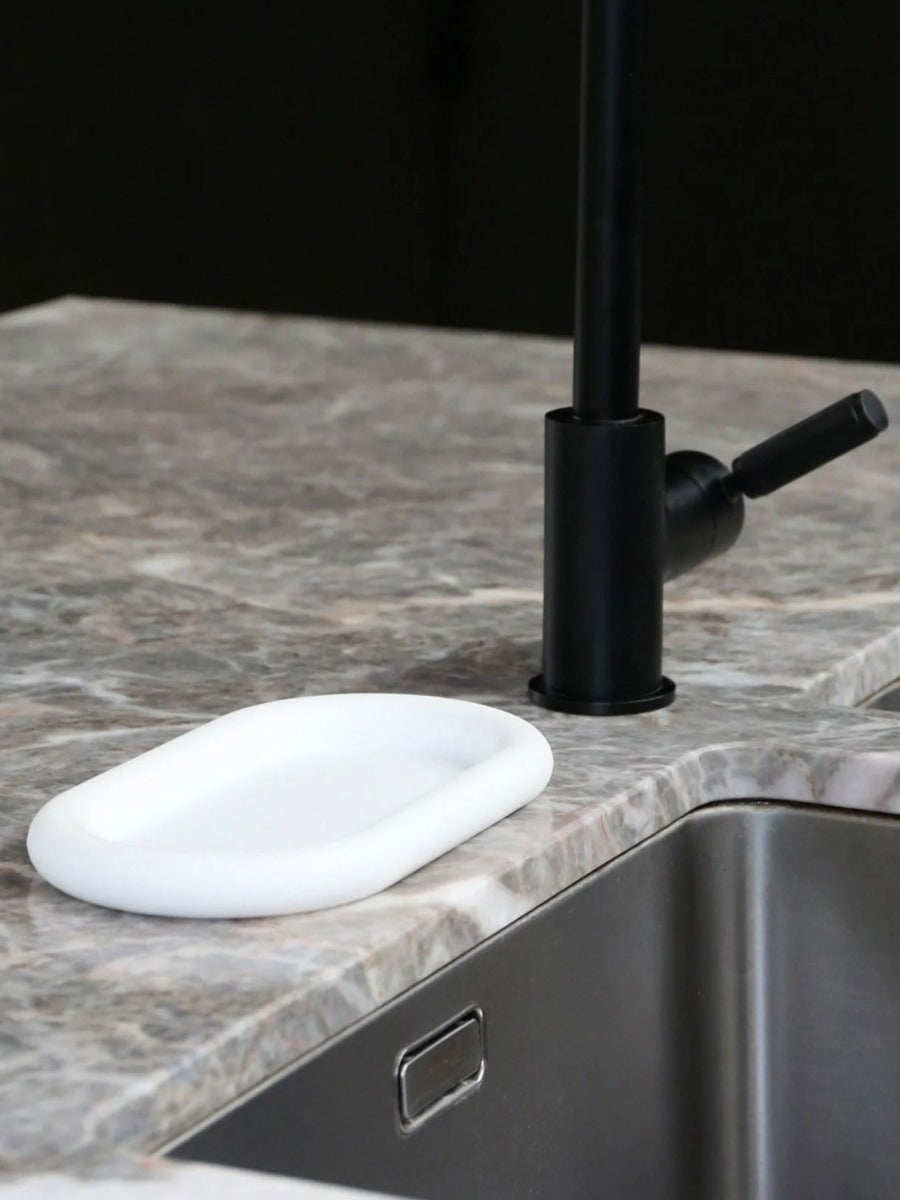 Bubble Silicone Tray in White