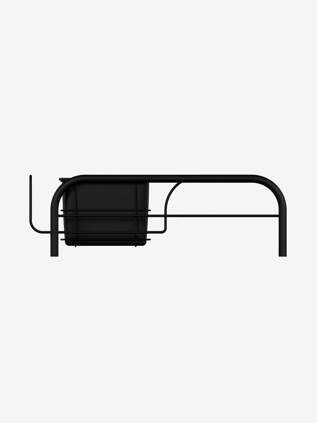 Drip Curve Dish Rack in Black
