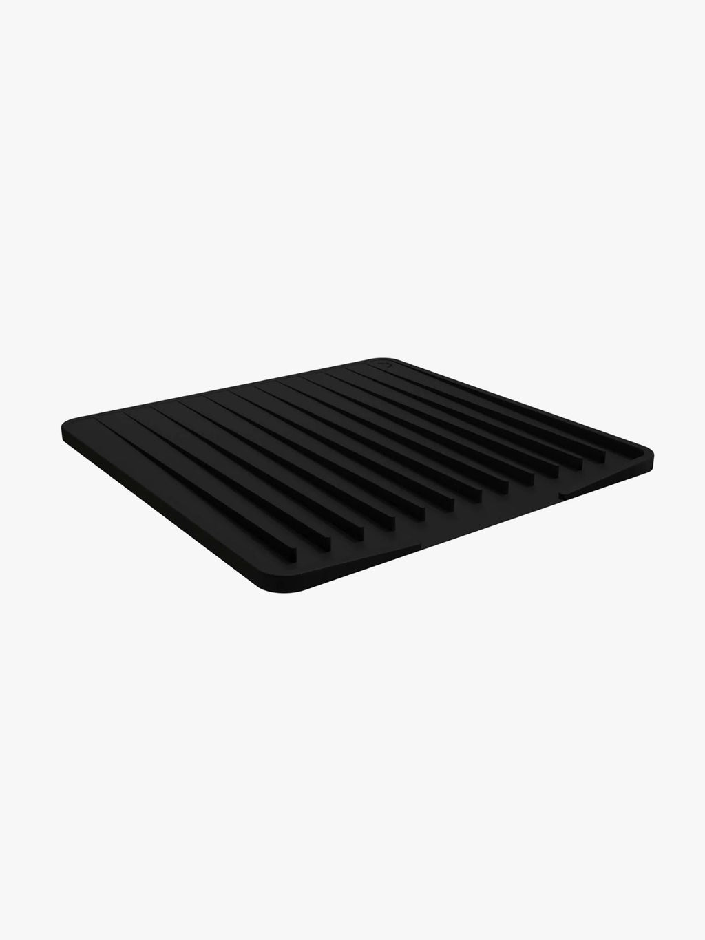 Drip Silicone Sink Mat in Black