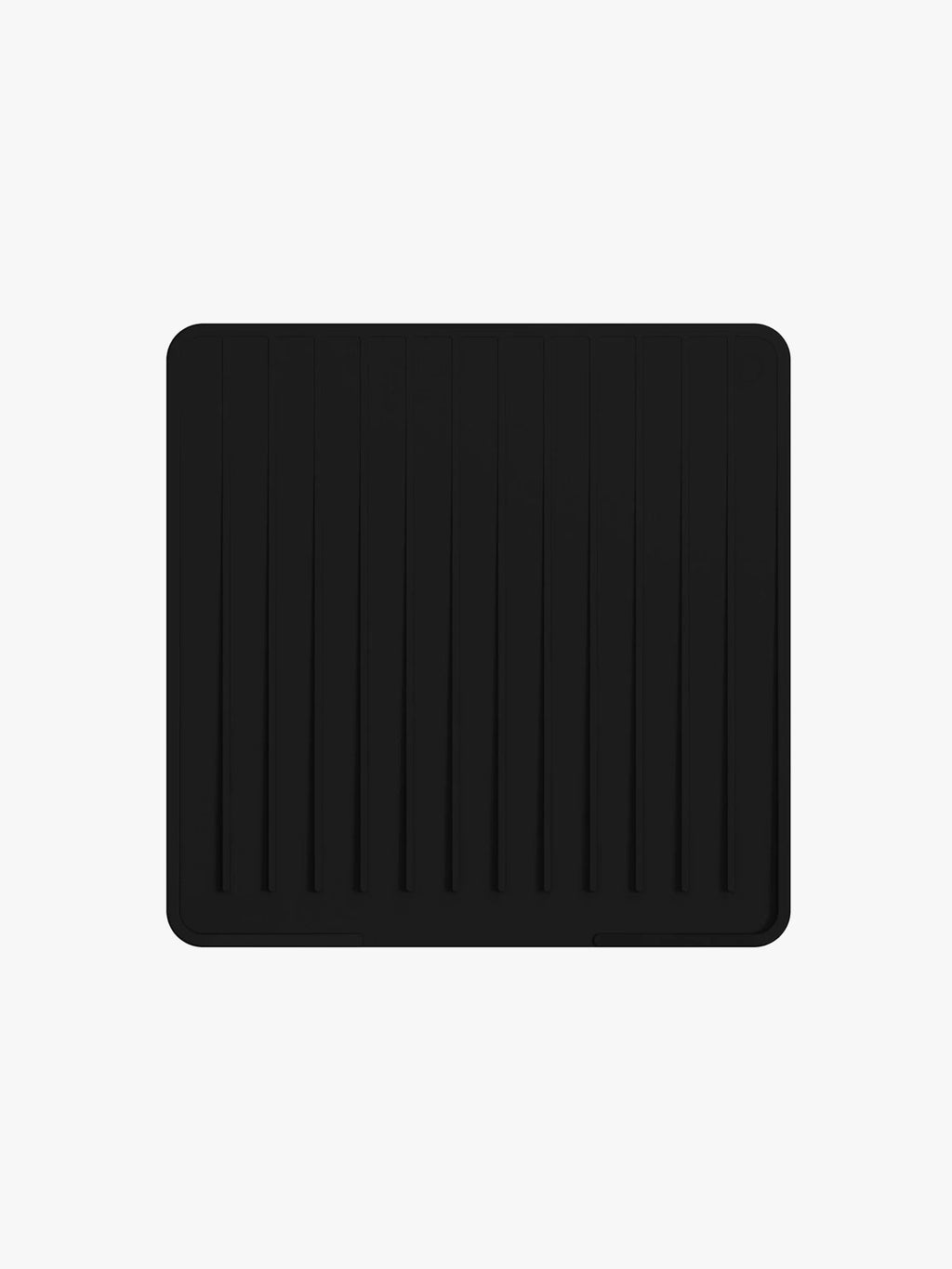 Drip Silicone Sink Mat in Black