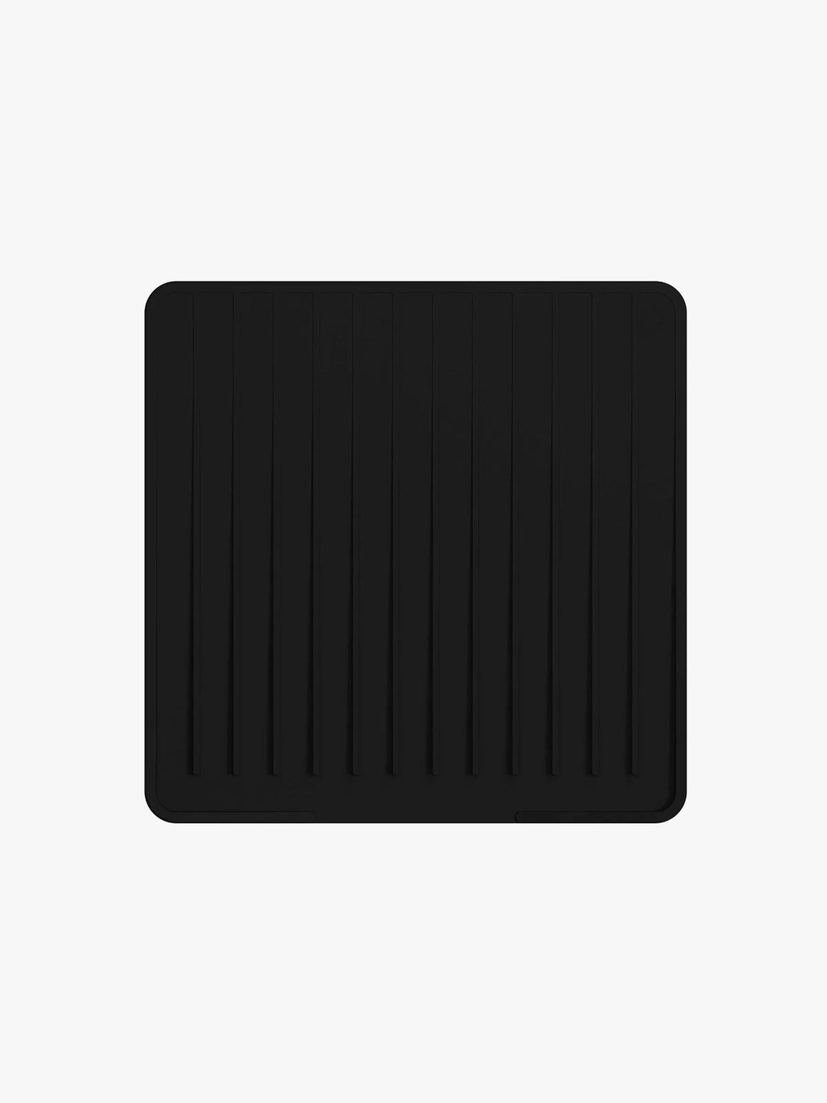Drip Silicone Sink Mat in Black