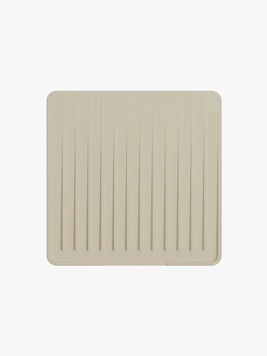 Drip Silicone Sink Mat in Sand