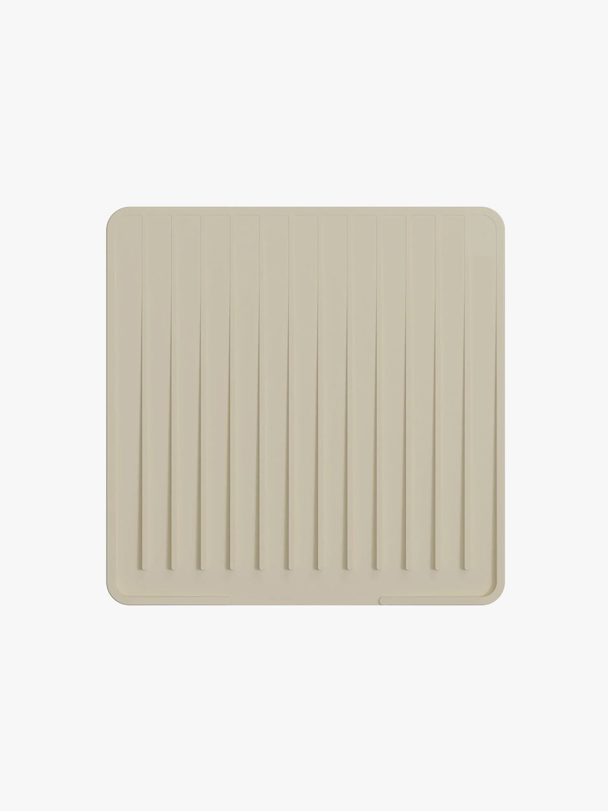 Drip Silicone Sink Mat in Sand
