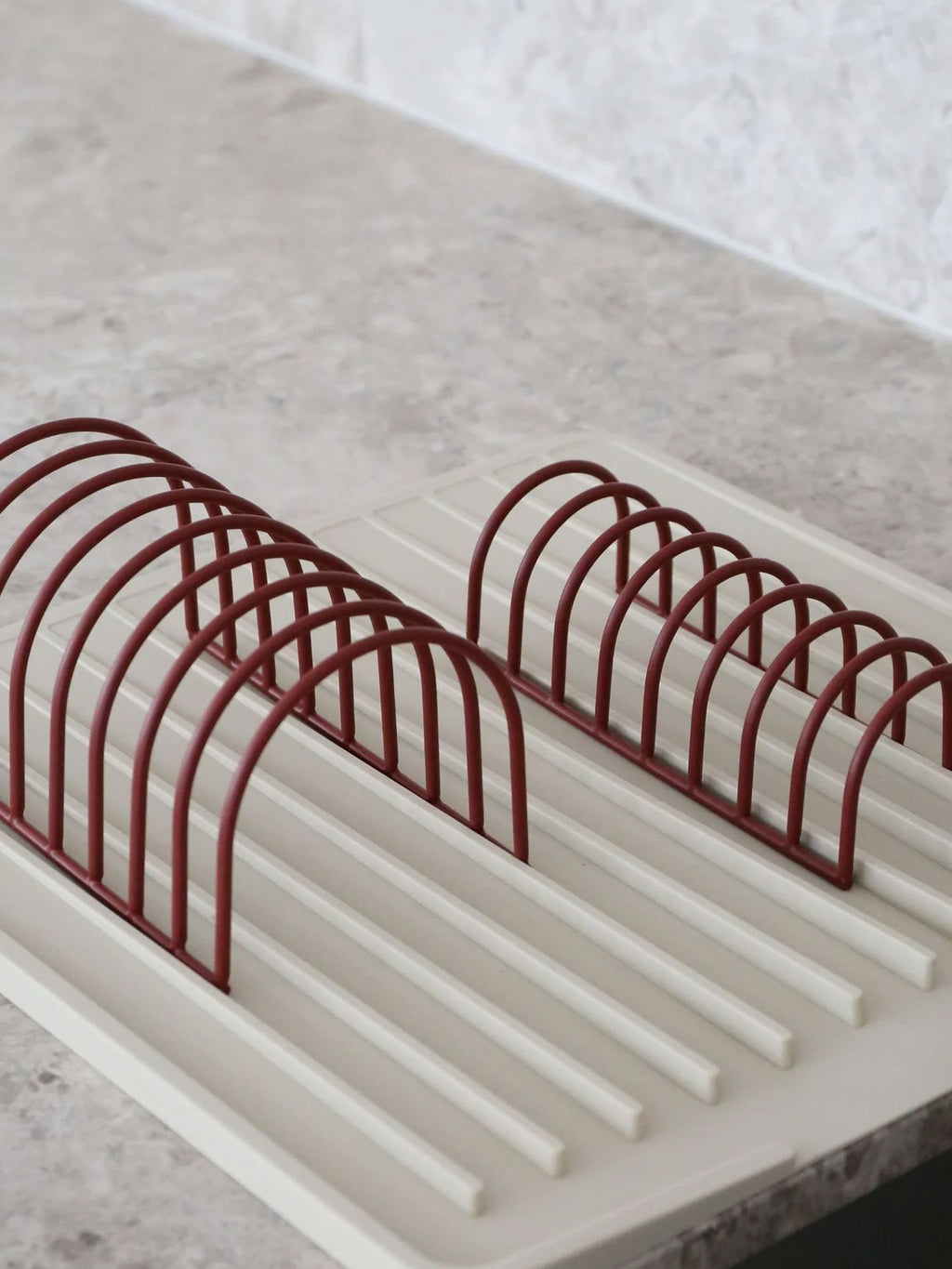 Drip Silicone Sink Mat in Sand