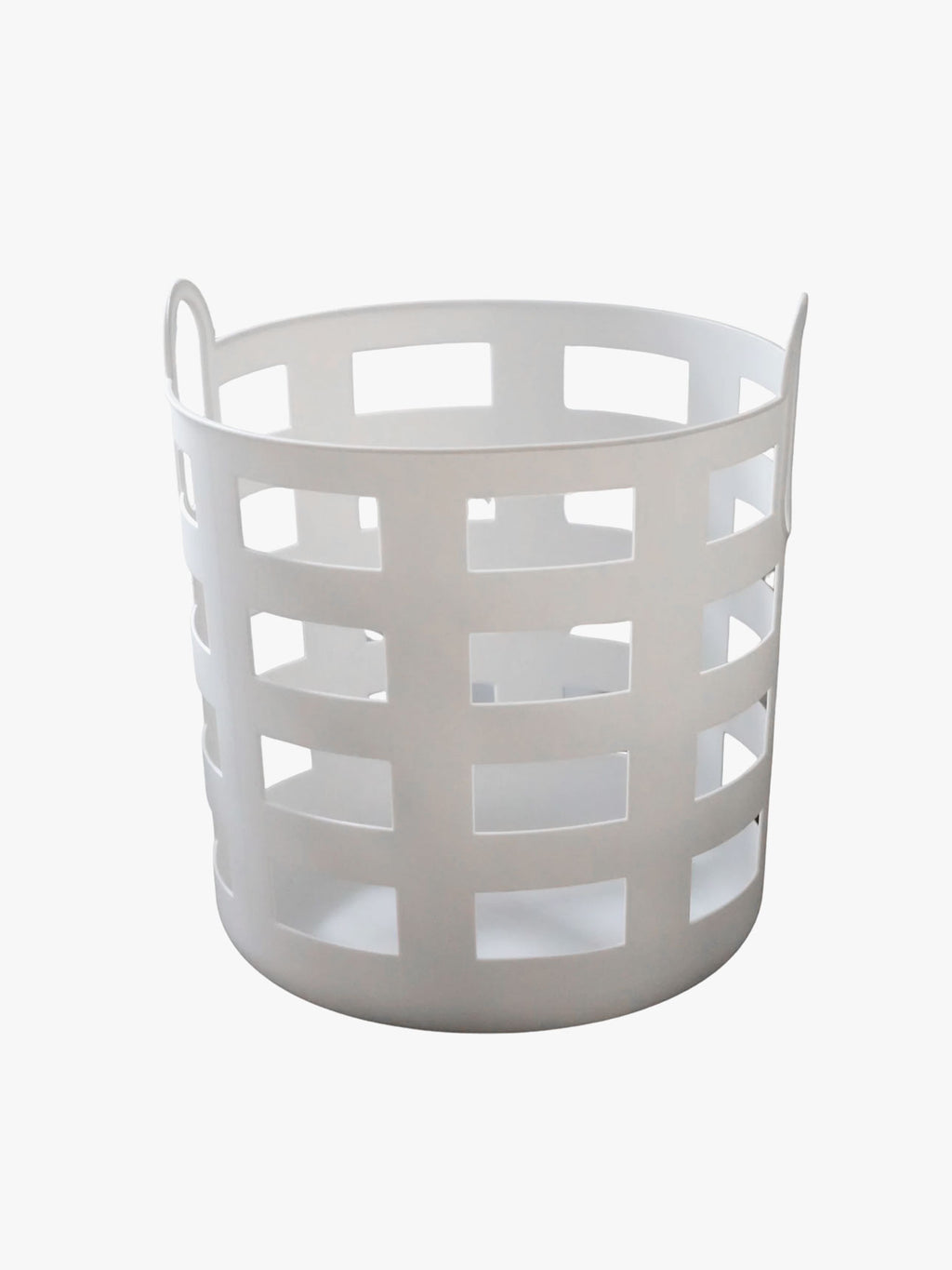 Storage and Laundry Basket in White (set of 2)