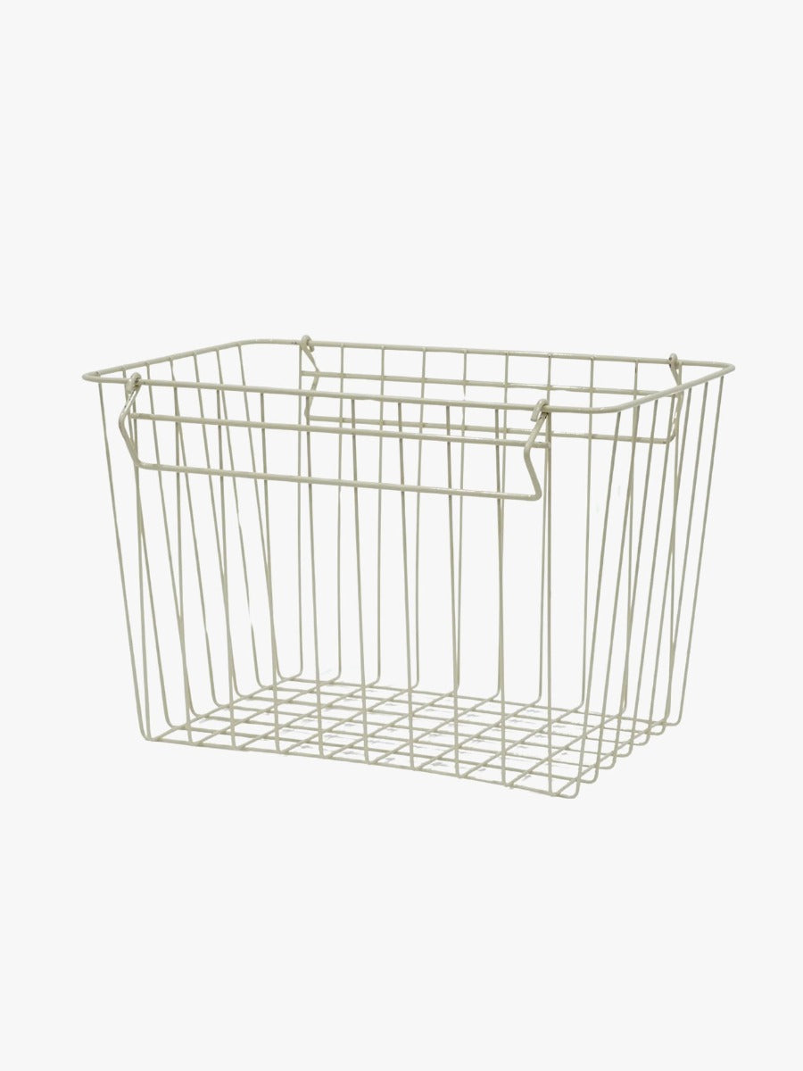 Forma Metal Basket in Sand - Large