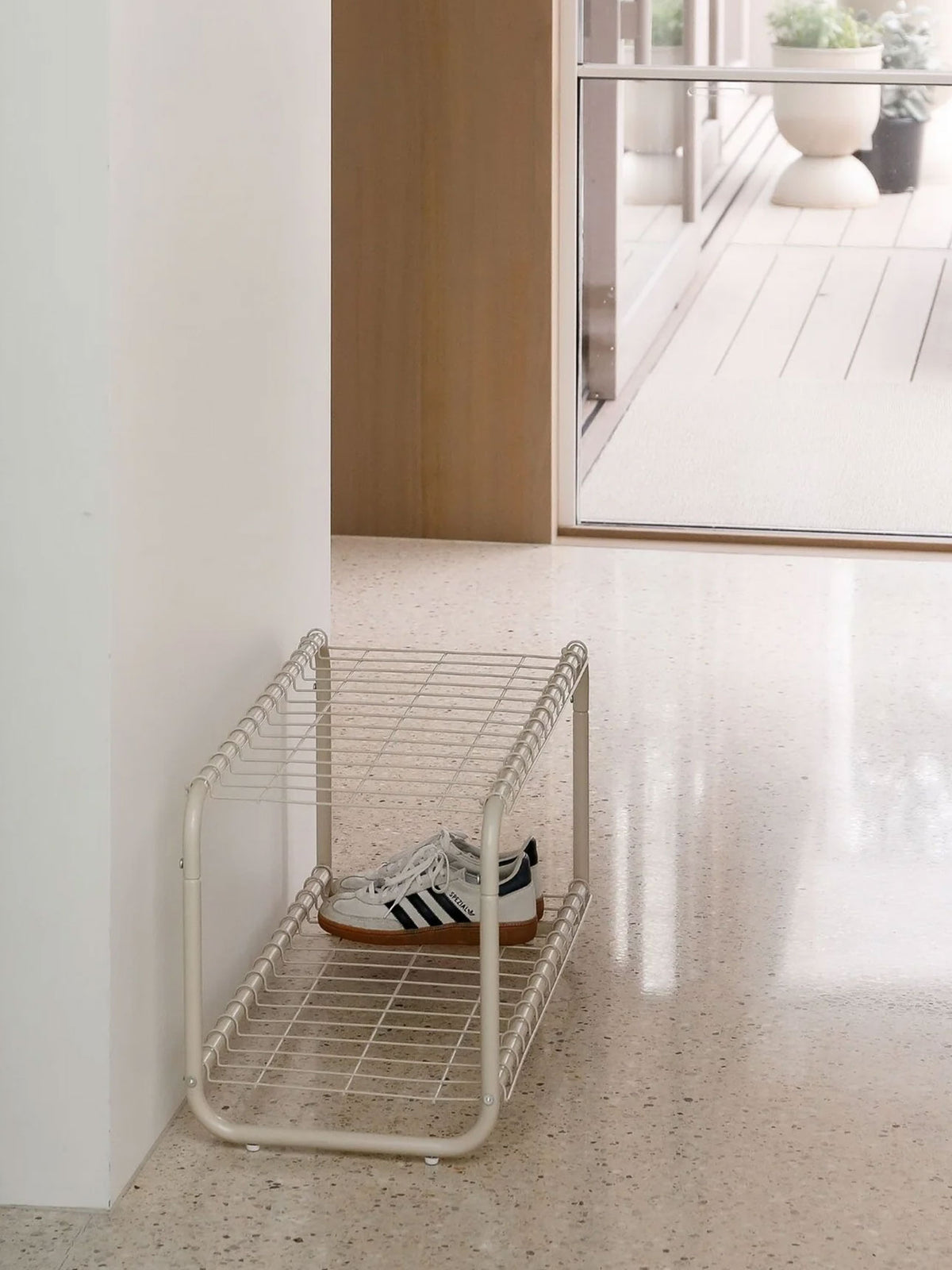 Forma Shoe Rack in Sand