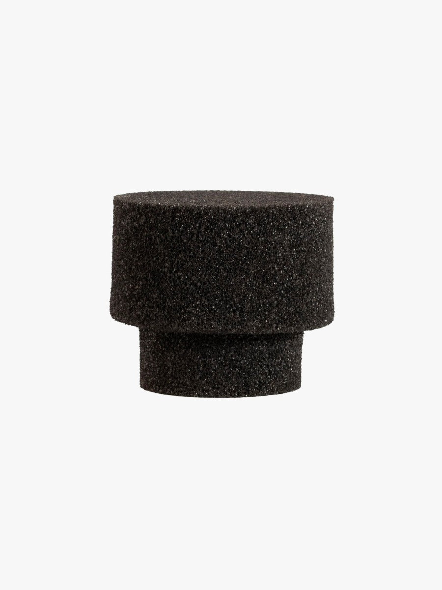 Round Silicone Sponge in Black