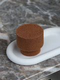 Round Silicone Sponge in Cinnamon