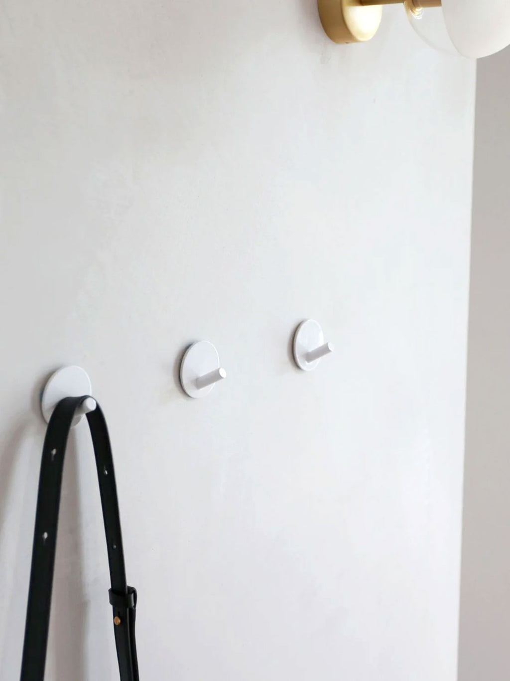 Hook Self-Adhesive in White - Set of 3
