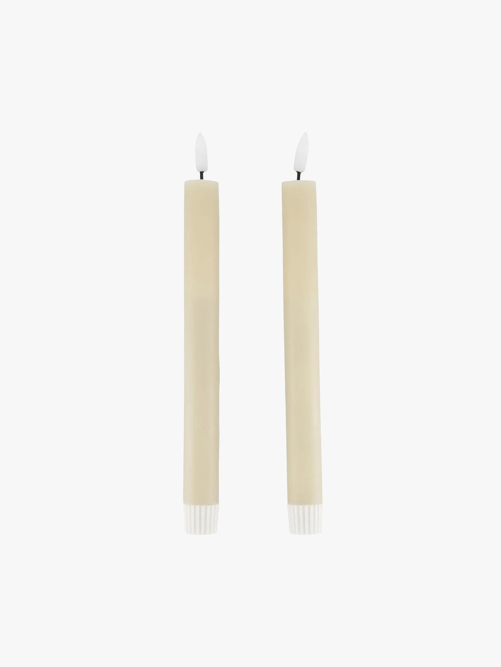 VIAH LED Candles in Sand - Set of 2