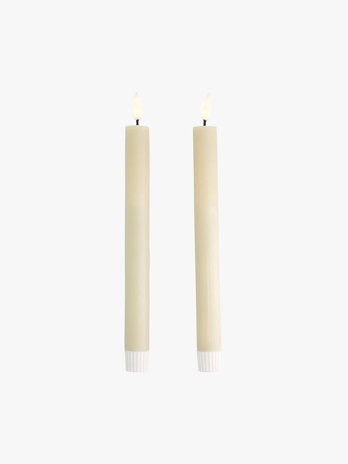 VIAH LED Candles in Sand - Set of 2