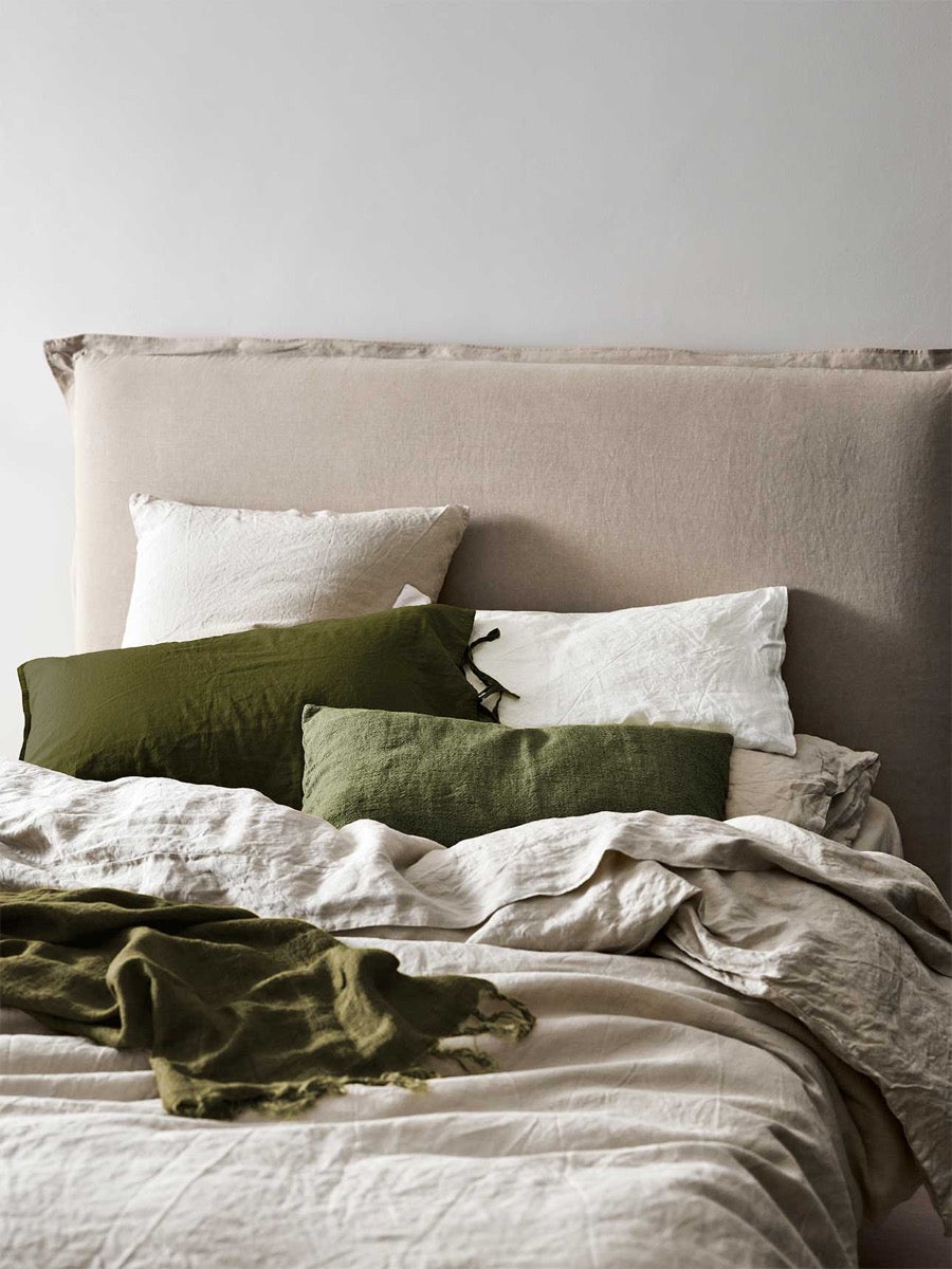 Emile Linen Standard Pillowcase in Natural