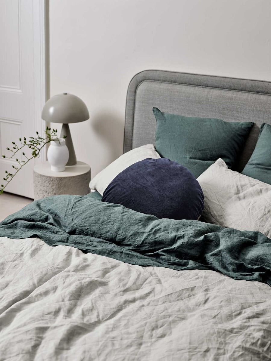 Emile Linen European Pillowcase in Glacier