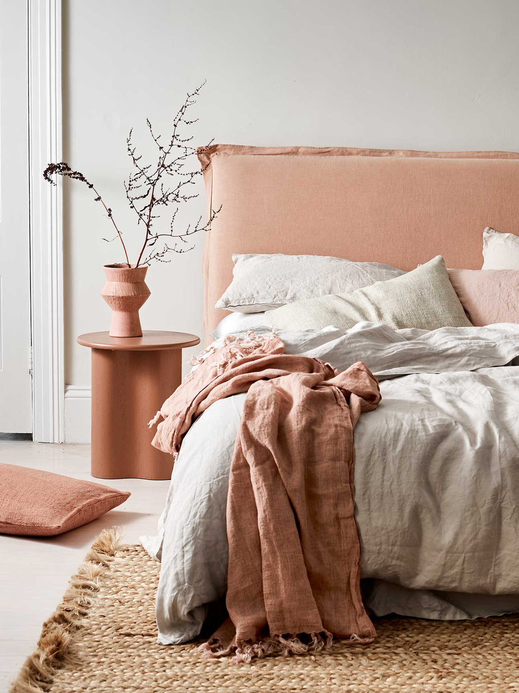 Emile Linen Standard Pillowcase in Natural