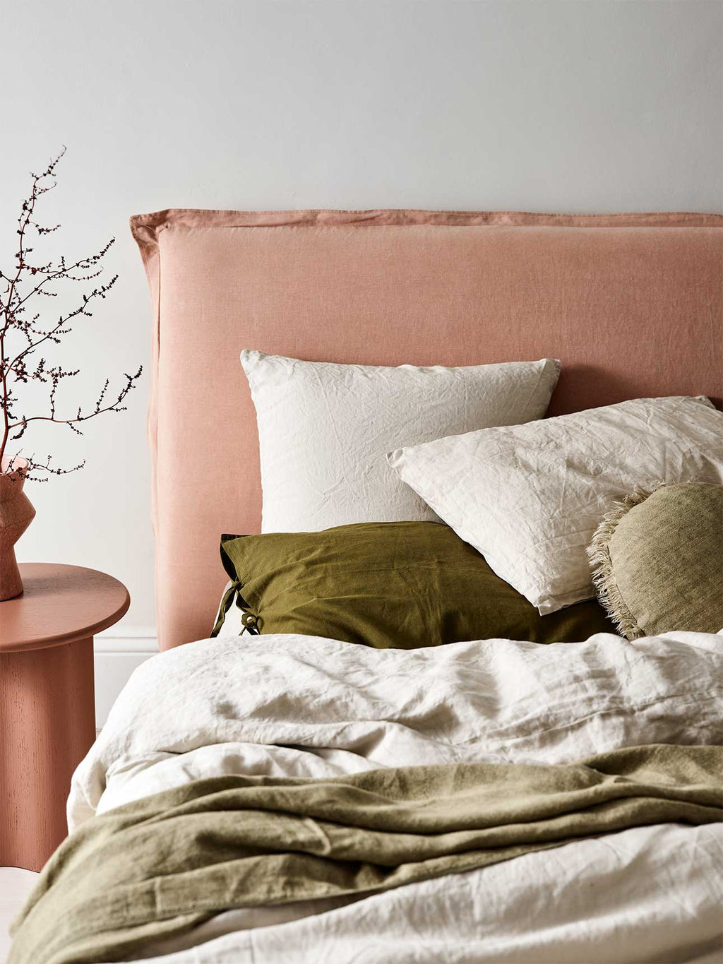 Emile Linen Standard Pillowcase in Natural