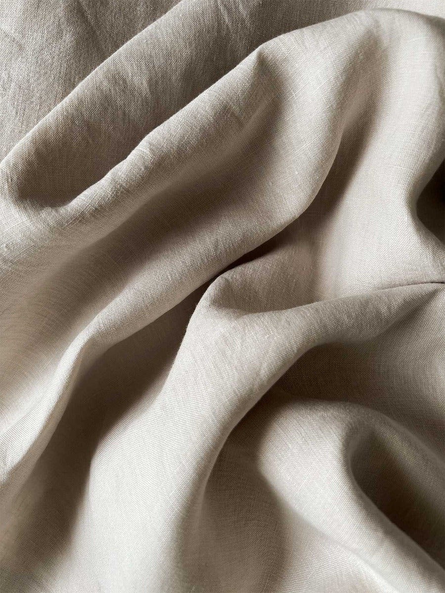 Emile Linen Quilt Cover in Natural