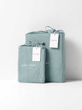 Emile Linen Essential Sheet Bundle in Aegean Blue