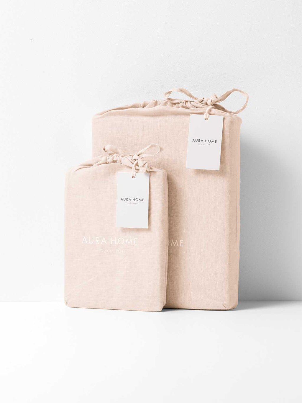 Emile Linen Essential Sheet Bundle in Blush