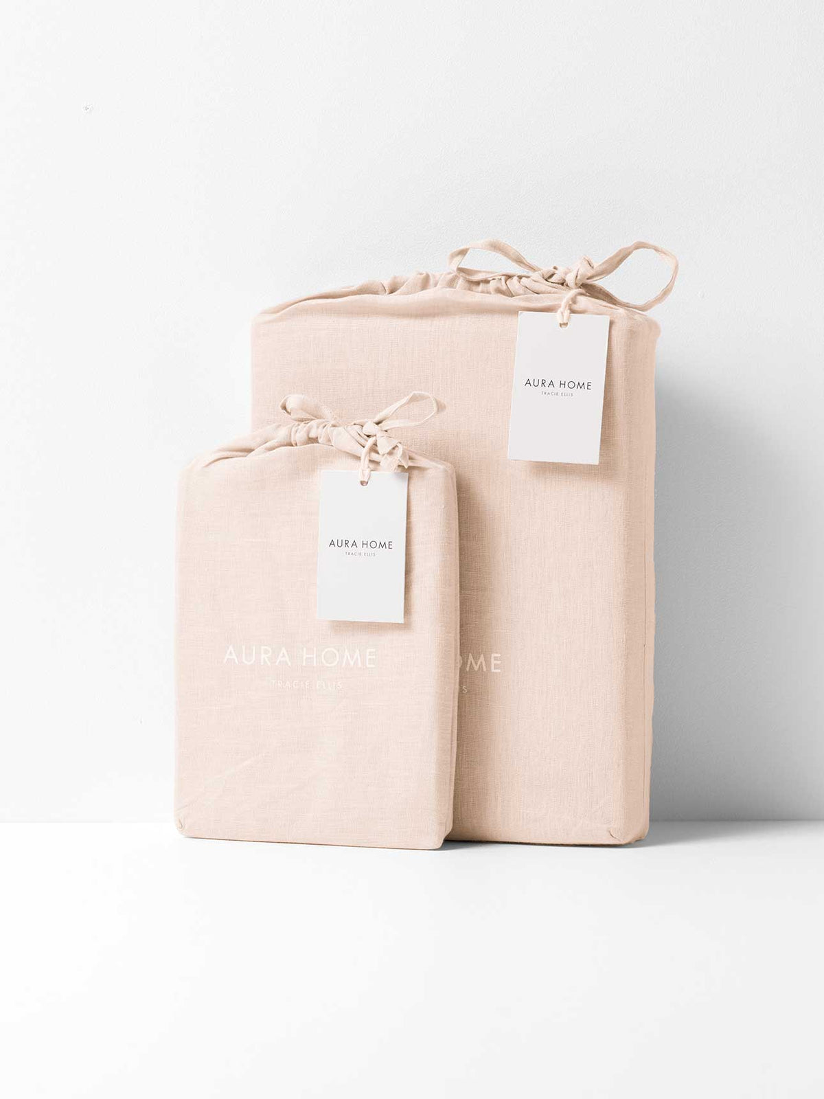 Emile Linen Essential Sheet Bundle in Blush