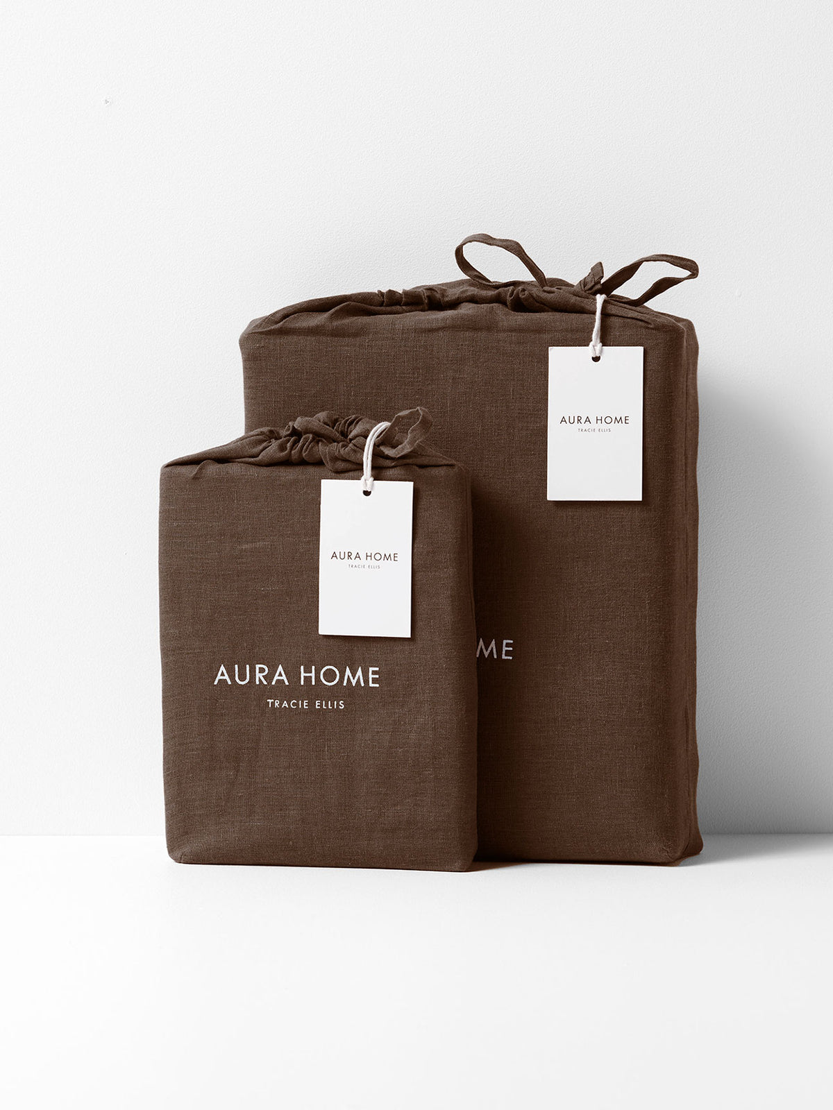 Emile Linen Essential Sheet Bundle in Chocolate