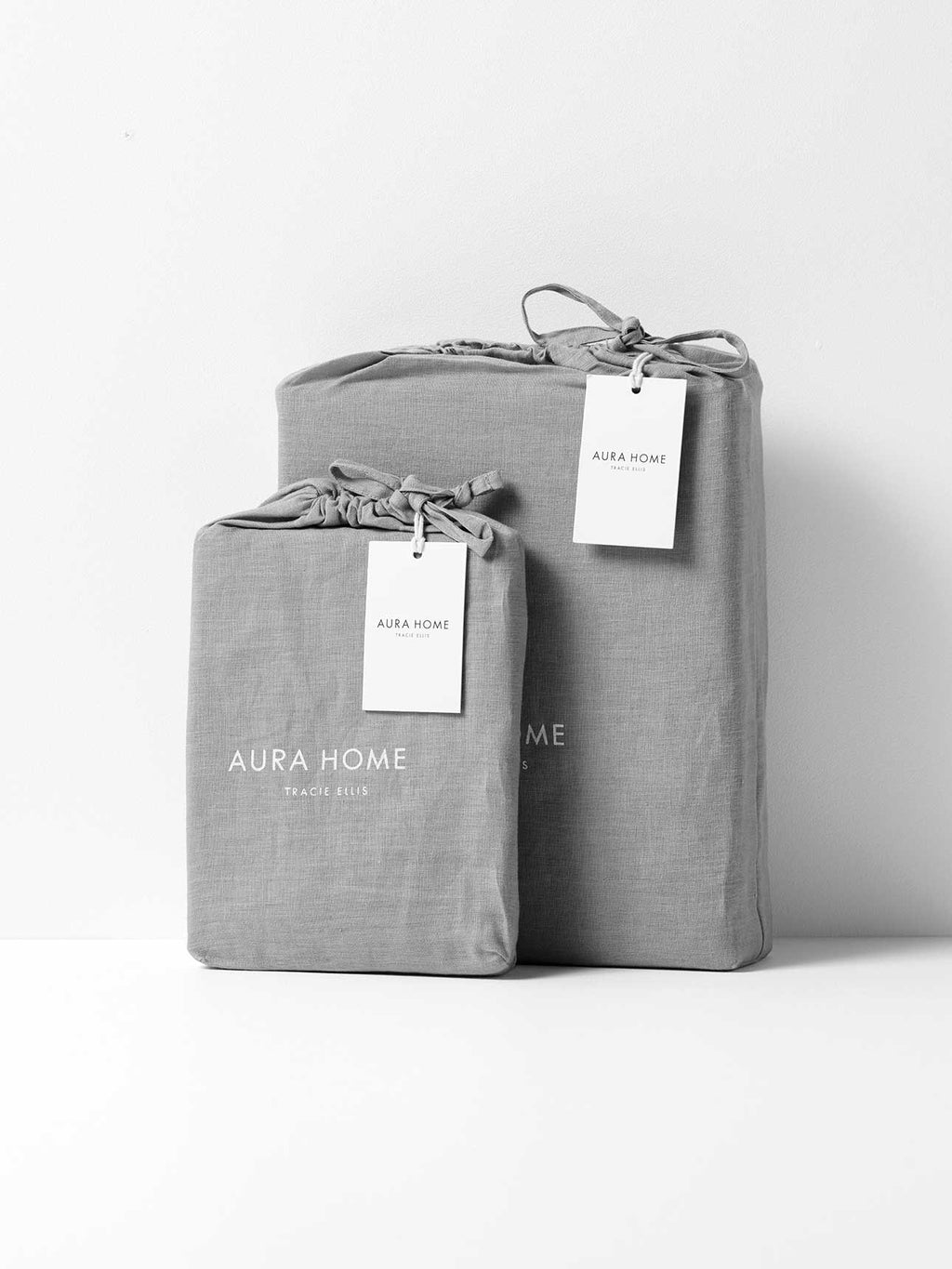 Emile Linen Essential Sheet Bundle in Smoke