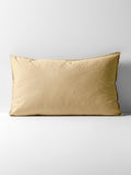 Evie Stonewash Organic Cotton Standard Pillowcase in Caramel