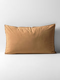 Evie Stonewash Organic Cotton Standard Pillowcase in Toasted Pecan