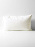 Evie Stonewash Organic Cotton Standard Pillowcase in Cloud White