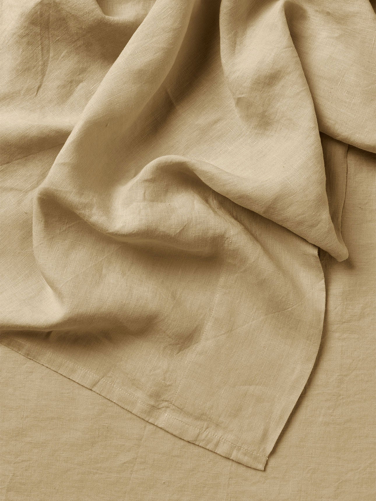 Evie Stonewash Organic Cotton Sheet Set in Caramel