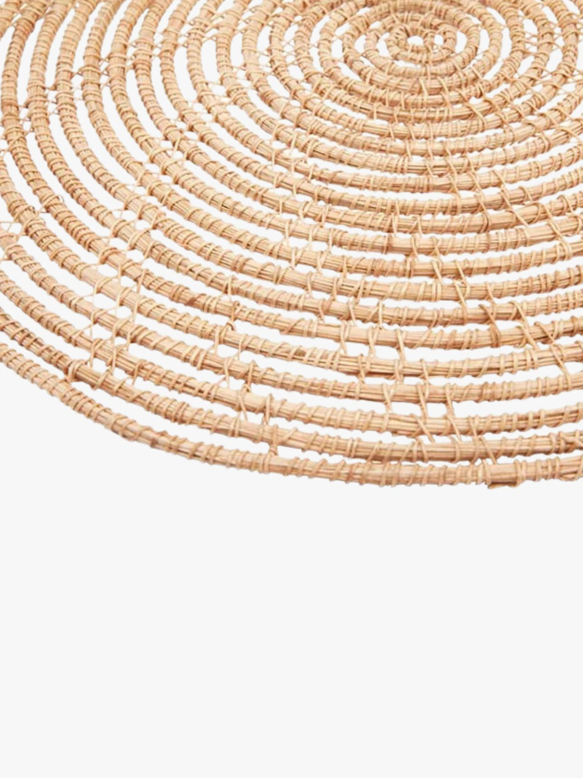 Cala Palm Fibre Handmade Round Placemat