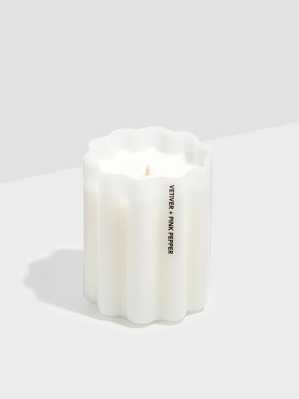 Wave Candle - Vetiver & Pink Pepper