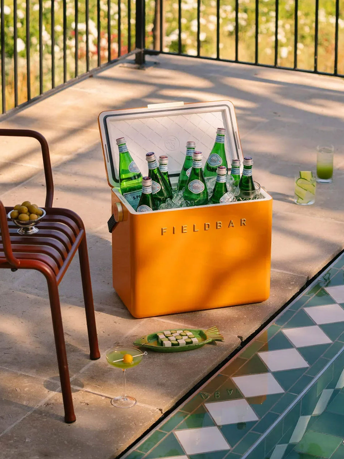 Gin Trunk in Orchard Orange