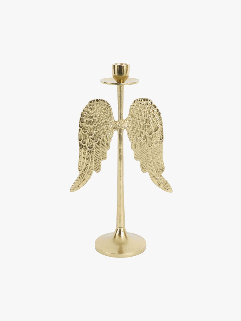 Angel Wings Metal Candle Stand