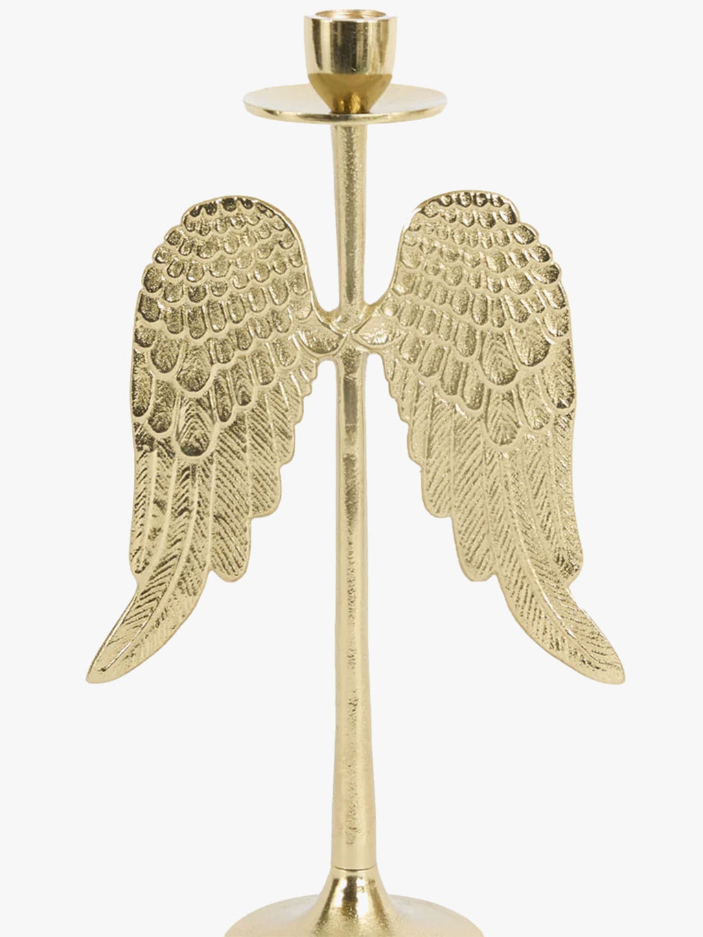 Angel Wings Metal Candle Stand