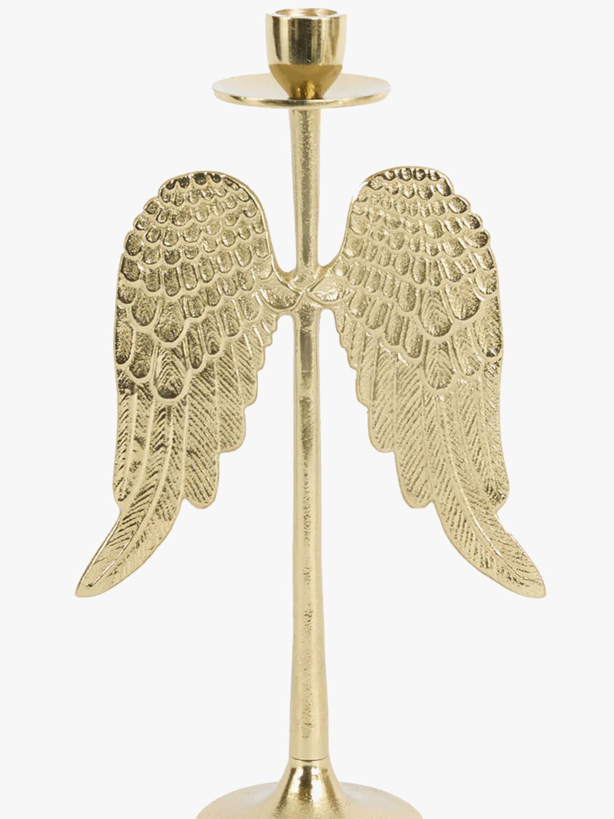 Angel Wings Metal Candle Stand