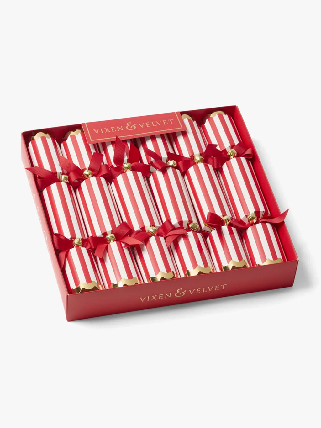 Candy Cane Red Stripe Bon Bons - Box of 6