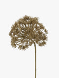 Glitter Agapanthus Stem in Gold