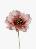 Glitter Peony Stem in Pink