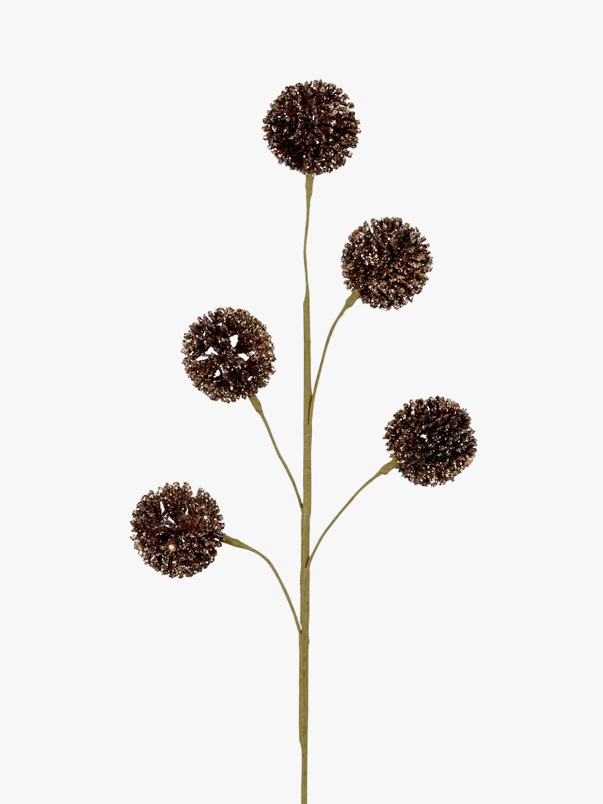 Glitter Pompom Spray in Bronze