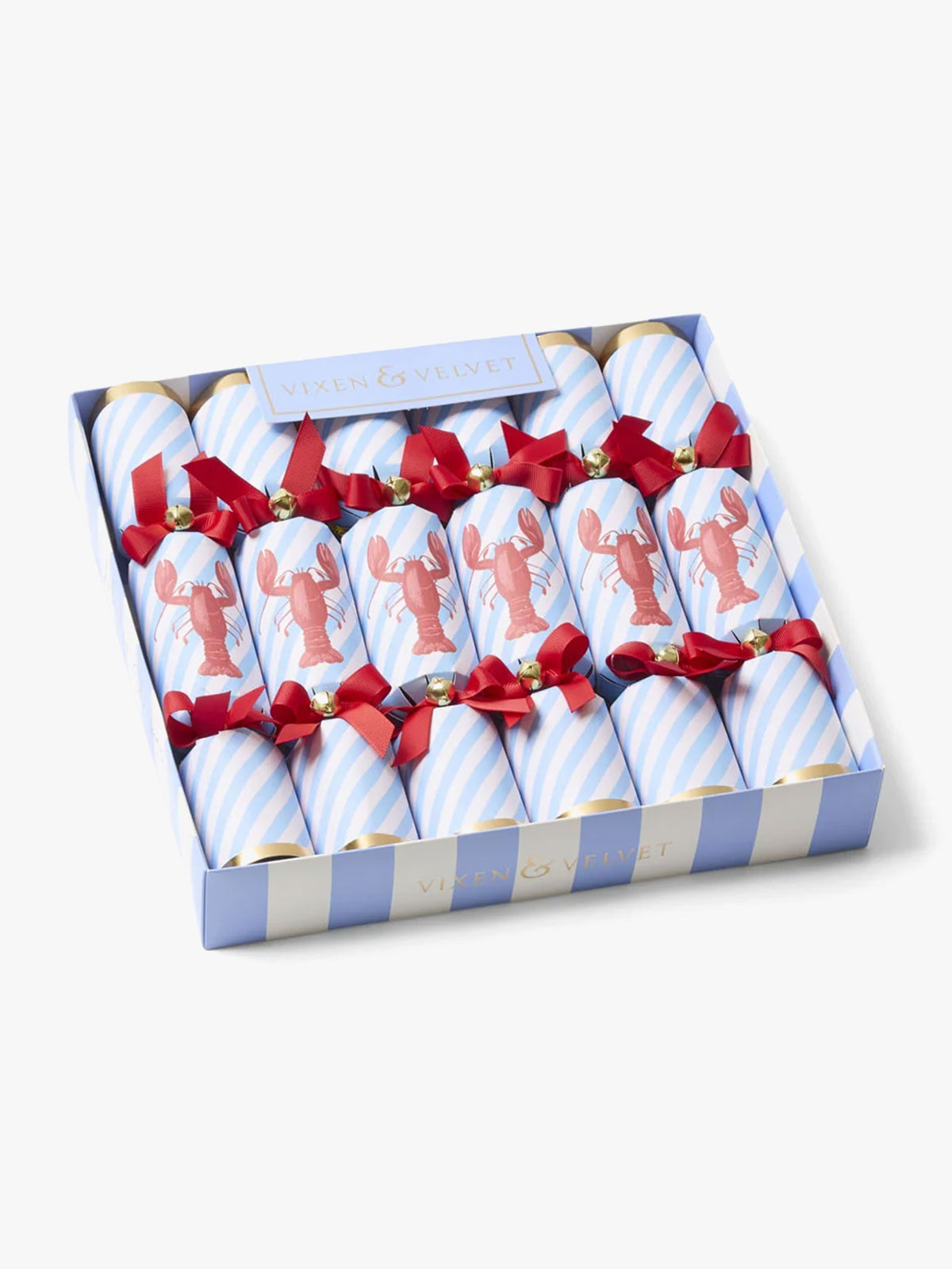 Lobster Stripe Bon Bons - Box of 6