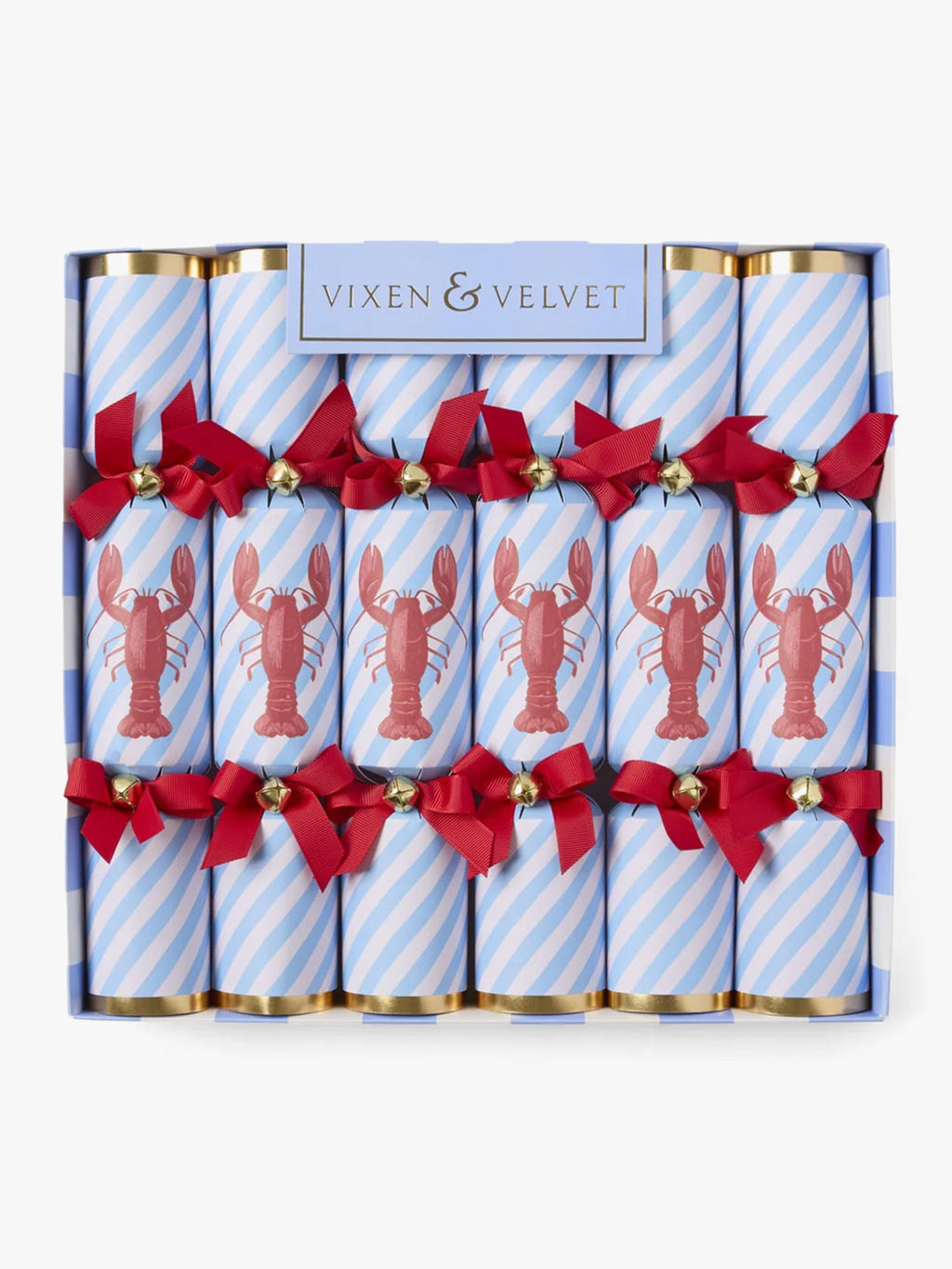 Lobster Stripe Bon Bons - Box of 6