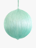 Luxury Silk Bauble in Powder Blue - Large