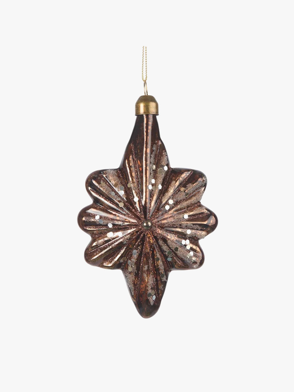 Majestic Star Tree Decoration in Bronze