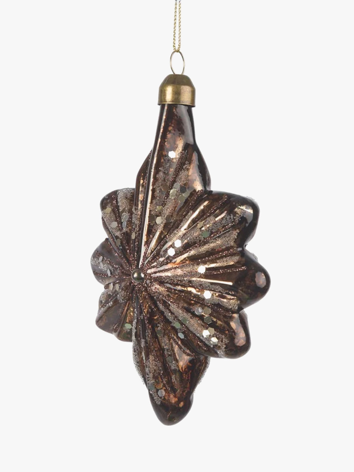 Majestic Star Tree Decoration in Bronze