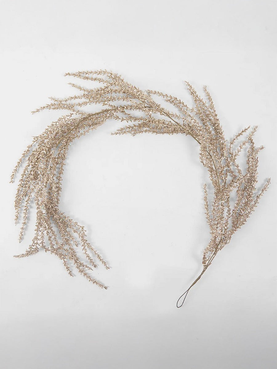 Trailing Fern Garland in Gold