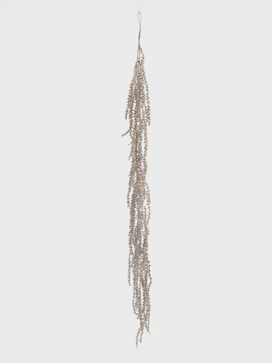 Trailing Fern Garland in Gold