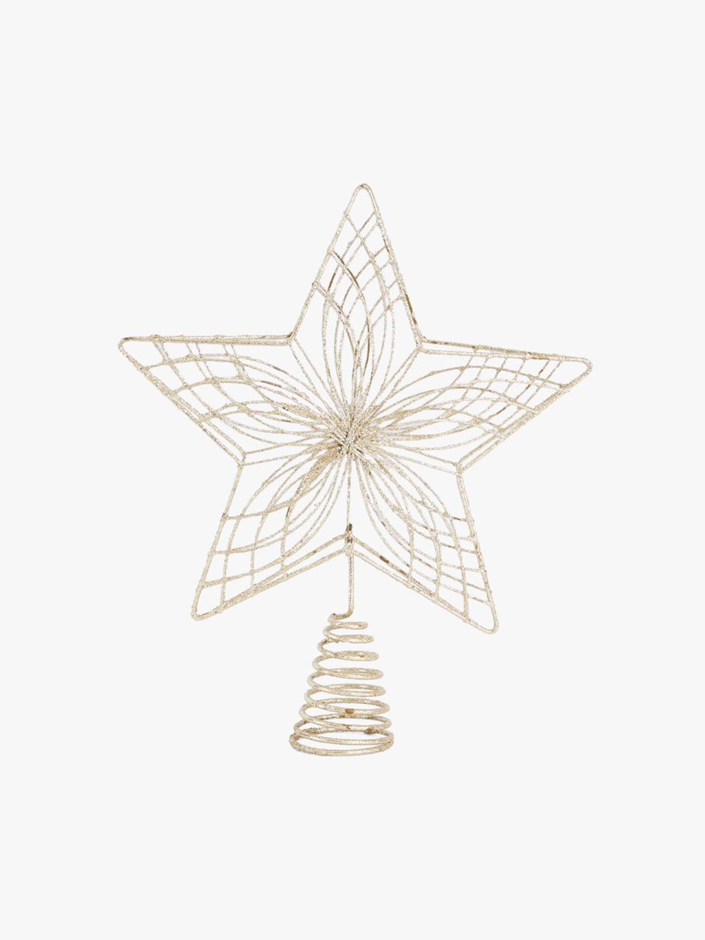 Gilded Star Tree Topper