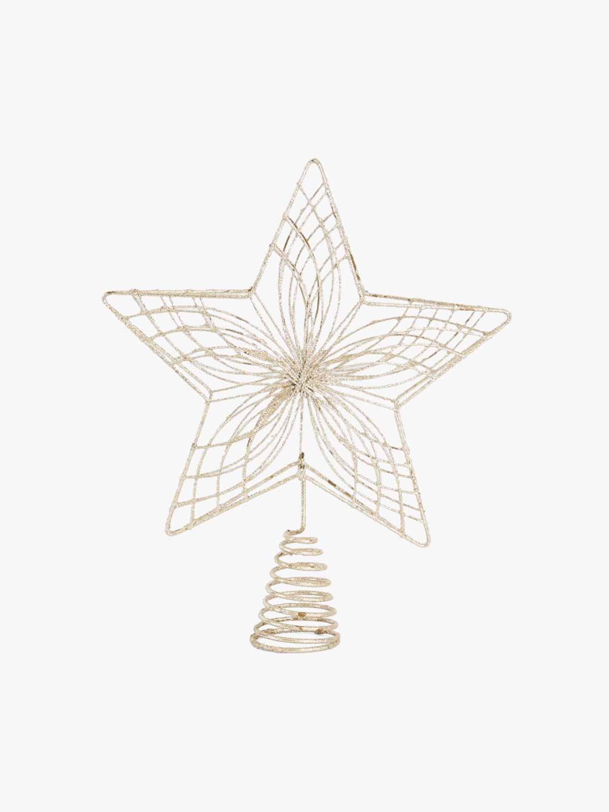 Gilded Star Tree Topper